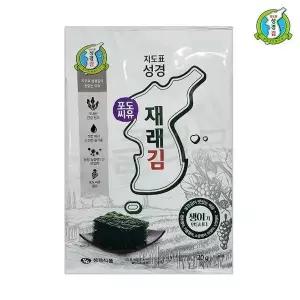 [하프클럽/기타]성경김 포도씨유 웰빙김 재래김(20g x 3봉) x 6개