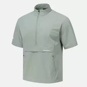 [데상트]트레이닝 경량우븐 반팔 아노락 SQ221TAN41KHK0 반팔티 797962