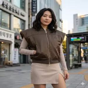[매장정품] nike 조던 플라이트 리버시블 베스트 W - 바로크 브라운브리티시 카키바로크 브라운 / IO3046-2