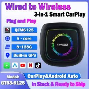 무선 CarPlay 안 박스 3in 유선무선 어댑터 Android OS Qualcomm 625
