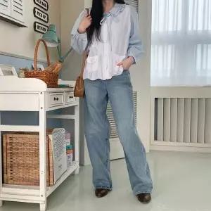 |KHJ6EDC|여성 레이스 펀칭 디테일 라운드넥 조끼