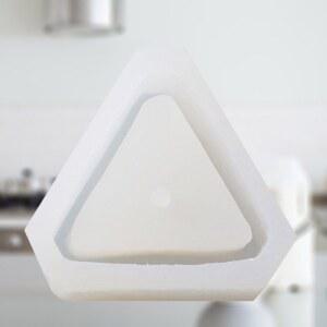 콘크리트 시멘트 석고 수지 공예용 다육 실리콘 몰드 삼각형 만들기 DIY 식물 화분 도구
