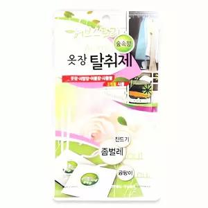 옷장 탈취제 숲속향 22g 10개 탈취 제 방향 자연 향 나무 청 결제 의류 관리 방취