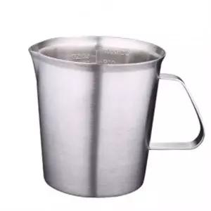 가정용 스텐 계량 컵 1L 베이킹 스텐 비커 손잡이 주방