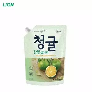 참그린 청귤 산뜻설거지 주방세제 1kg 리필