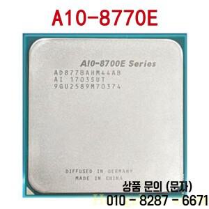 PRO A10 8770E 쿼드 코어 CPU 프로세서 2.8 GHz 35W AD877BAHM44AB 소켓 AM4
