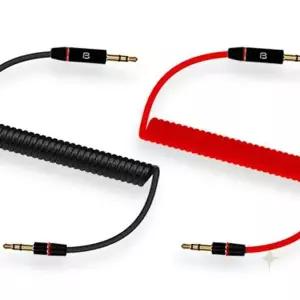 차량 오디오 기기연결 스프링 꼬임방지 코일형 음향전송 보조선
