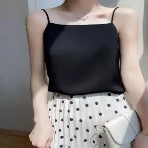 여친 이너 나시 쁘띠 여름용 끈 숄더 일자 쿨링 조끼 정장 원픽2