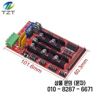 1/3PCS RAMPS 1.4 패널 부품 마더보드 3D 프린터 쉴드 블랙 컨트롤