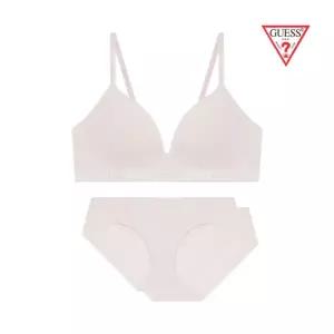 [게스언더웨어](타임스퀘어점패션관)실버밴디드노와이어브라1+팬티2세트 OEWBRBP598BE2