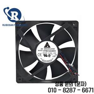 델타 DC12V/24V 4 12 14CM 무소음 대형 풍량 컴퓨터 케이스 CPU 쿨링 팬