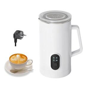 JZLHYNSDYL IN 라떼 자동 온냉 580ML 전기 우유 거품기 19 대용량 6온스