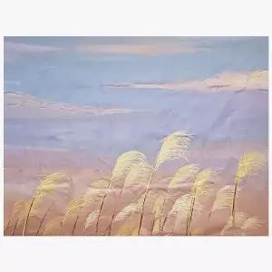 갈대그림 유화그림 인테리어포스터 벽장식 거실