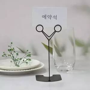 거치대 안내판 메모홀더 메모꽂이스탠드 편지꽂이
