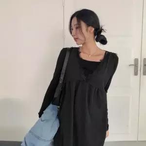 신상오픈런 여성 레이스 민소매 쉬폰 롱 드레스