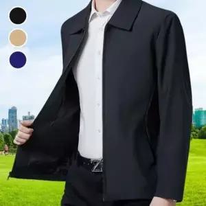 간절기 점퍼 남성 댄디 크롭 작업복 가을 항공 바람막이 남자 자켓