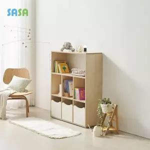 [SASA]사사가구 헤아 E0 900 3단 수납정리함 책장 교구장