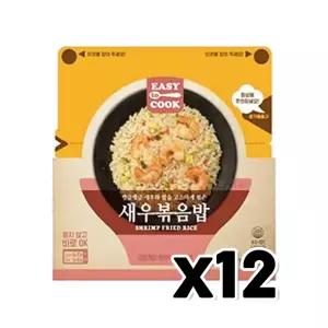이지쿡 새우볶음밥 즉석간편조리 171g x 12개