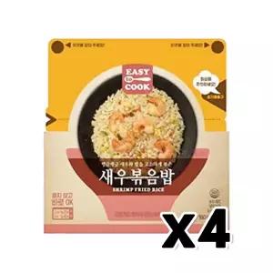 이지쿡 새우볶음밥 즉석간편조리 171g x 4개