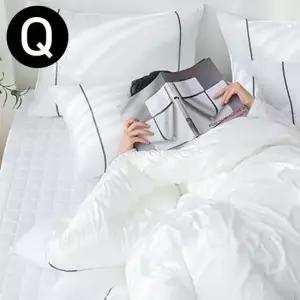 M2 호텔 차렵 이불 패드세트 퀸 Q 화이트 퀸이불패드세트