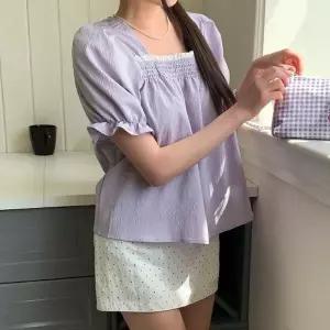 여성 루즈핏 레이스 스퀘어넥 블라우스_25315729_588872