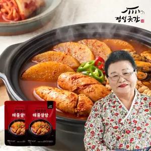 [s]정성곳간 강순의 명인의 시원 칼칼한 정성 해물알탕 400g 2팩