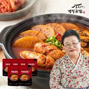 [s]정성곳간 강순의 명인의 시원 칼칼한 정성 해물알탕 400g 6팩
