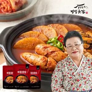 [s]정성곳간 강순의 명인의 시원 칼칼한 정성 해물알탕 400g 3팩