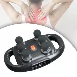전기 마사지기 9단계 핸드헬드 가용 진동 여성용 팔 목 등 어깨 근육