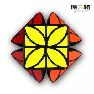 Picube QiYi 네잎 클로버 큐브 3x3 매직 이상한 모양 강화 특별한 선물 상자 퍼즐