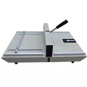 인쇄 접지기 주름기 용지 팜플렛 청첩장 카드 접는 기계 350mm