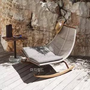 라탄 스윙체어 테라스 야외용 흔들 흔들의자 독서 베란다 해먹 체어 휴식 안락