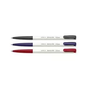 볼펜 EL40YJ25 세트 0.5mm 적색 24개입 사무용 필기구 문구