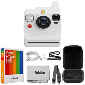 POLAROID NOW 3세대 8가지 화이트 번들 인스턴트 컬러 카메라 타입 노출 필름