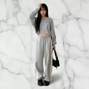 아트박스/신상오픈런 여성 기모 밴딩 일자 팬츠 컴포터블 바지