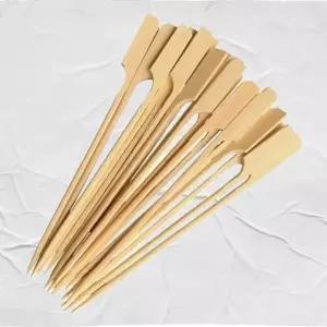 (사이즈 10cm(200p))대나무 꼬치 긴 손잡이 바비큐 캠핑 일회용 200개입