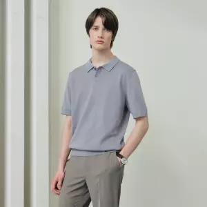 [워모][워모] 26SS 워모 반팔 니트 실버 1종
