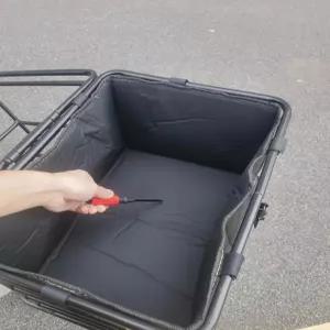 전동킥보드 자전거 짐받이 배달 브라켓 받침대 가방 렉