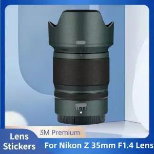 니콘 니코르 Z 35mm F1.4 데칼 스킨 카메라 렌즈용 맞춤형 스티커 비닐 랩 필름 보호대 코트 Z35 F/1.4 35