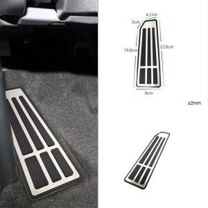 발판 페달 패드 커버 액세서리 Toyota RAV4 Highlander Camry Avalon Harrier Venza Lexus ES LS 2021 왼손