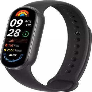 XIAOMI 스마트 밴드 9 글로벌 버전 2024 1.62인치 아몰레드 디스플레이 233mAh 배터리 최대 21일 수명