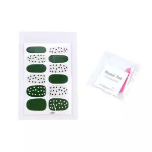젤네일스티커 네일스티커 네일아트 그린 디자인 손톱