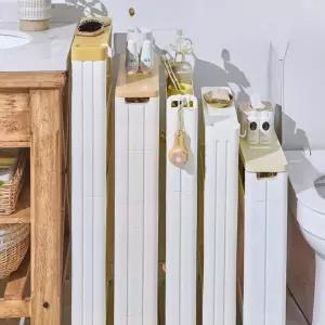 8cm 9cm 주방 틈새장 7cm 초슬림 측면 냉장고옆 수납장 틈새선반 화장실 에스