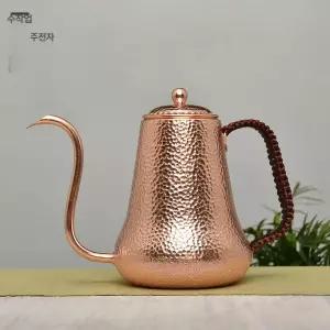 구리 핸드드립 주전자 500ml 황동 커피포트 커피포트