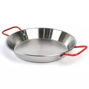 (옵션 (1호))스텐 빠에야팬 18cm 파스타 냄비 후라이팬 감바스팬 빠에야접시 브런치팬 캠핑후라이팬
