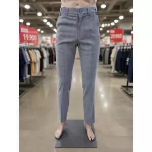 서광모드세이브존05블루글렌체크폴리스판허리밴드바지PT6005