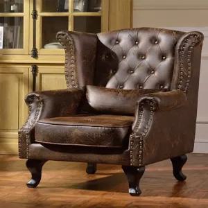 빈티지 소파 1인 2인 카페 엔틱 암체어 스툴