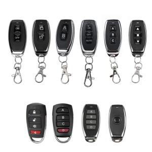 무선 원격 제어 스위치 1234Key 차고 문 EV1527 학습 코드 dc 6V 범용 자동차 경보 시스템 315MHz433MHz