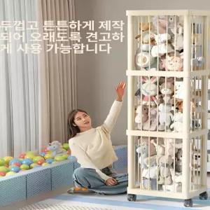 인형 보관함 봉제인형 정리 솜인형 정리함 수납 랙 대형