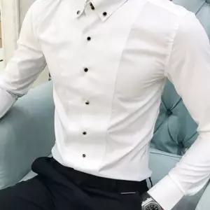 연습복 긴팔 라인 스포츠댄스 슬림 에스티 단추 댄스 라틴 상의 댄스복 스